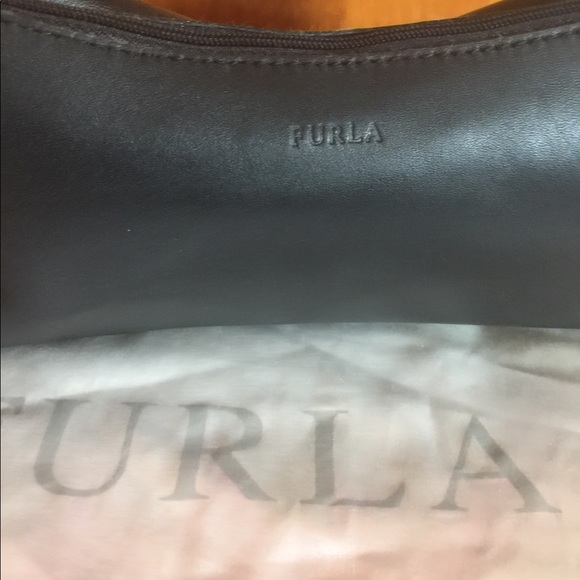 FURLA BLACK LEATHER PURSE - Picture 4 of 4